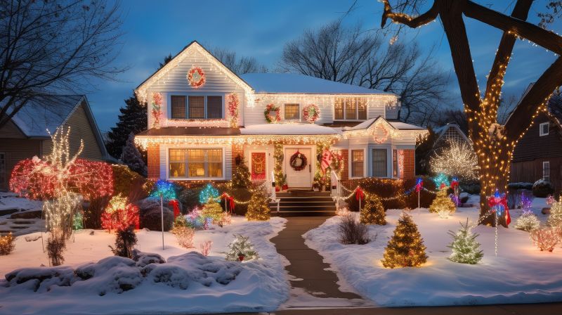 Christmas Lights Installation in Kansas City, KS