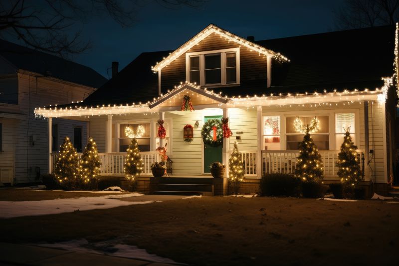 Holiday Lights Installation in Overland Park, KS