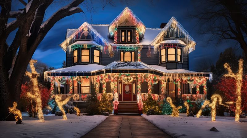 Holiday Lights Installation in Olathe, KS