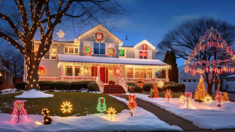Seasonal Lights Installation in Alpharetta, GA